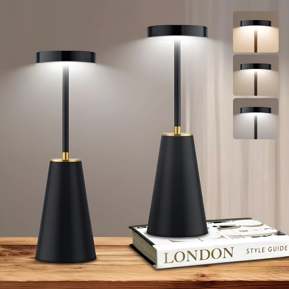 Sleek Lamp - Sladdlös Lyxig Bordslampa för en Modern Atmosfär