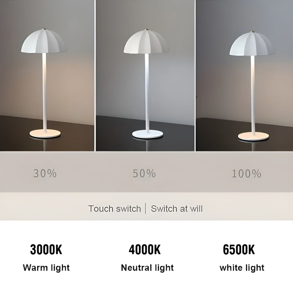 Umbri Light - Portabel, Beröringsstyrd LED-Paraplylampa