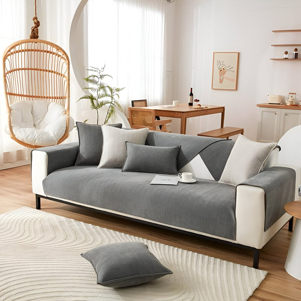 Premium SofaCover - Snyggt, Hållbart och Djurvänligt Möbelskydd