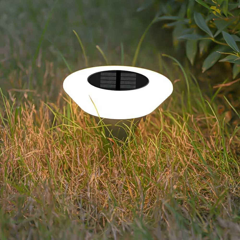 Solaris - Snygg modern LED-solcellslampa för Utomhusbruk