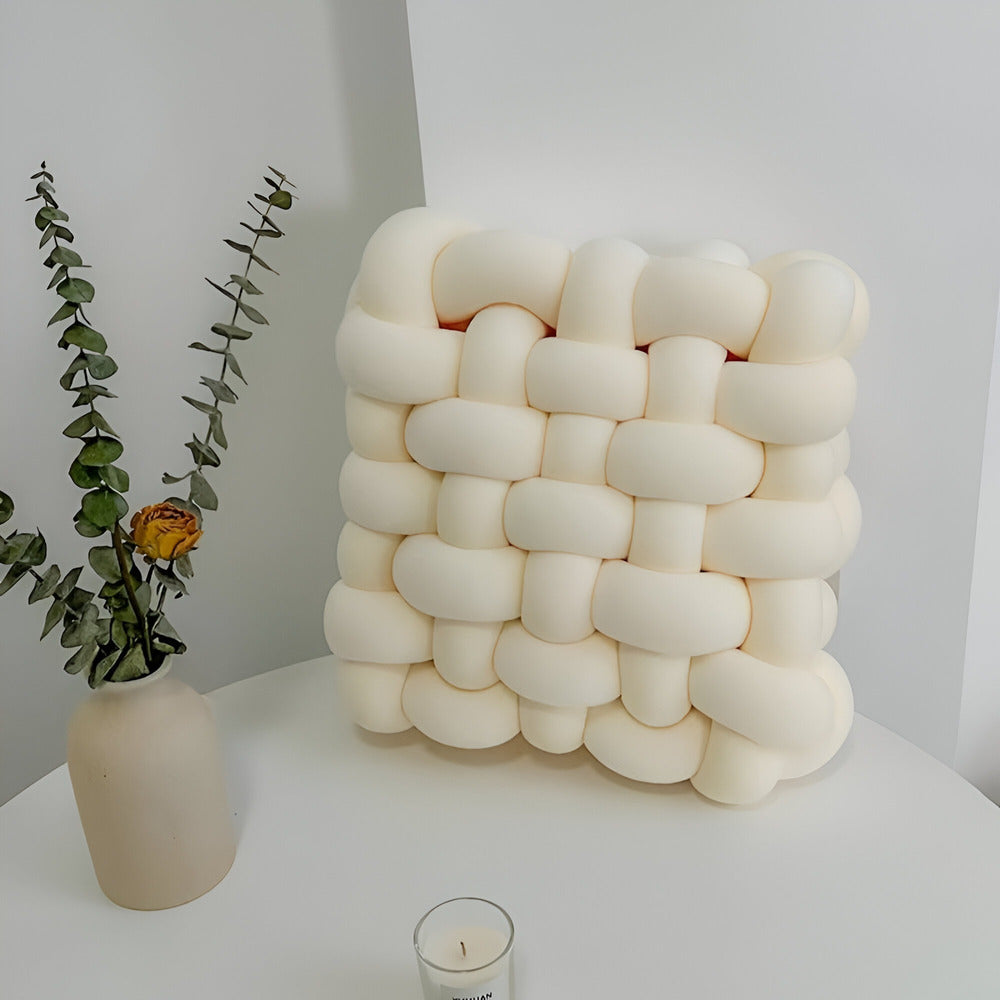 Supermjukt Kudd med Knutdesign för Ultimat Komfort
