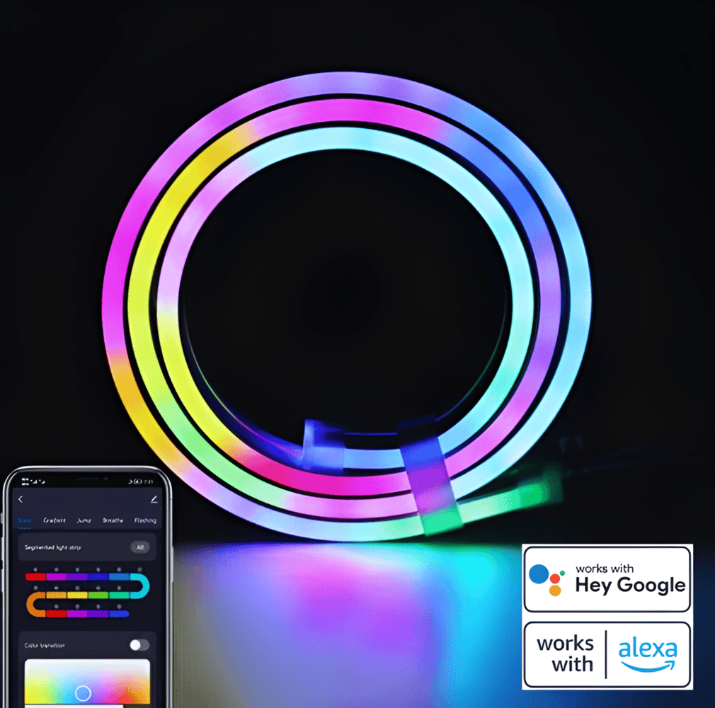 SyncGroove LED - Dreamcolor Smart Strip Lights med Appstyrning