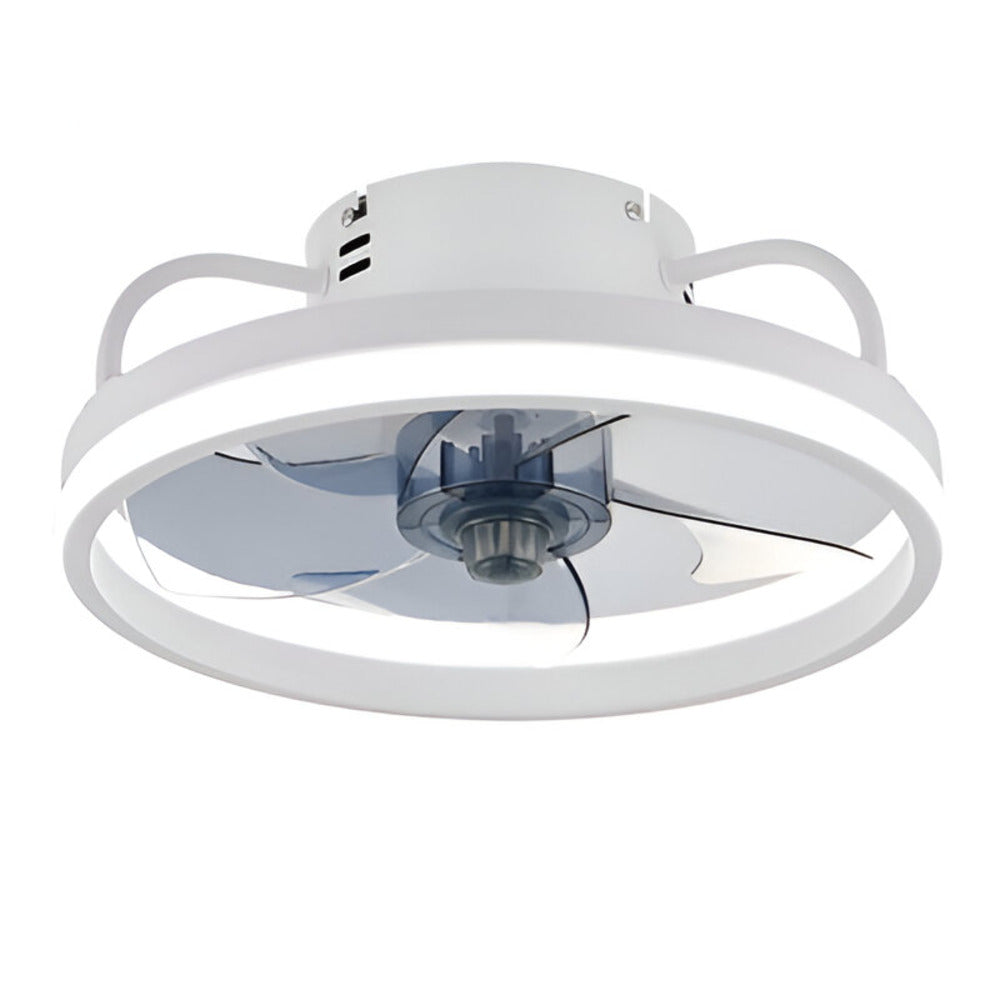 2-i-1 Takfläkt och LED-Lampa – Finns i Svart eller Vit – För Snygg och Praktisk Inredning