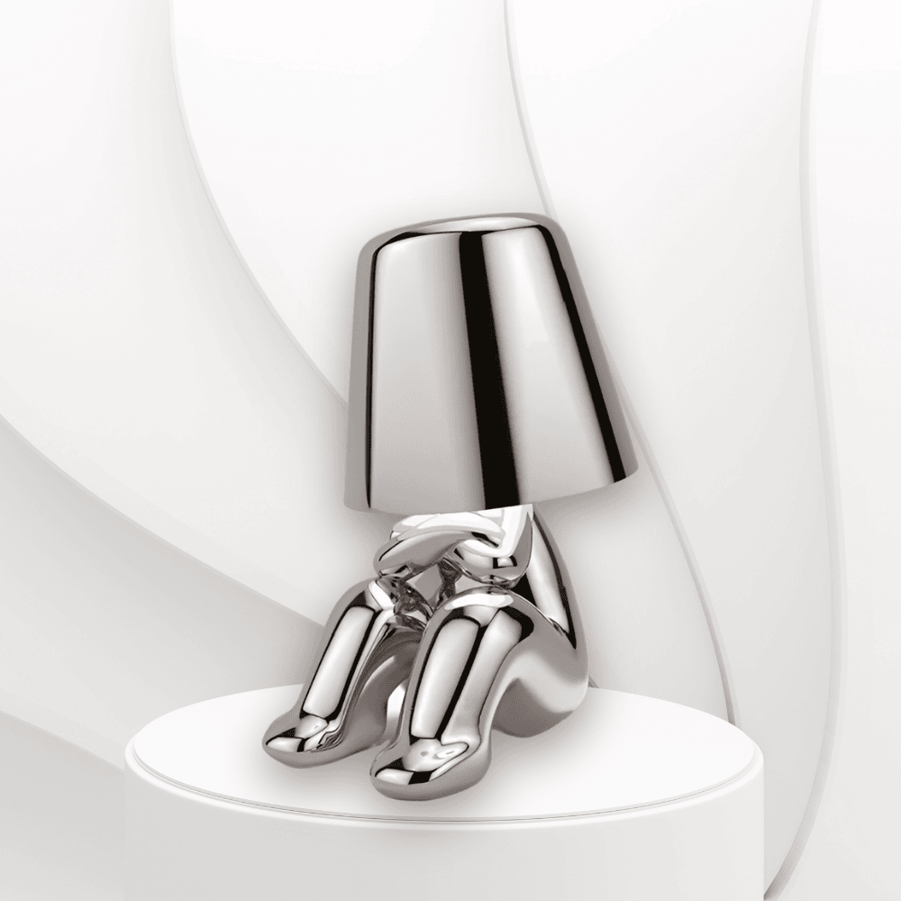 The Philosopher - Elegant LED-lampa, USB-driven, Trådlöst Dimbar