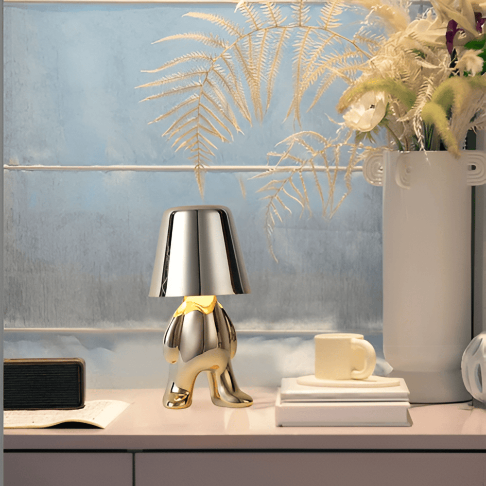 The Philosopher - Elegant LED-lampa, USB-driven, Trådlöst Dimbar