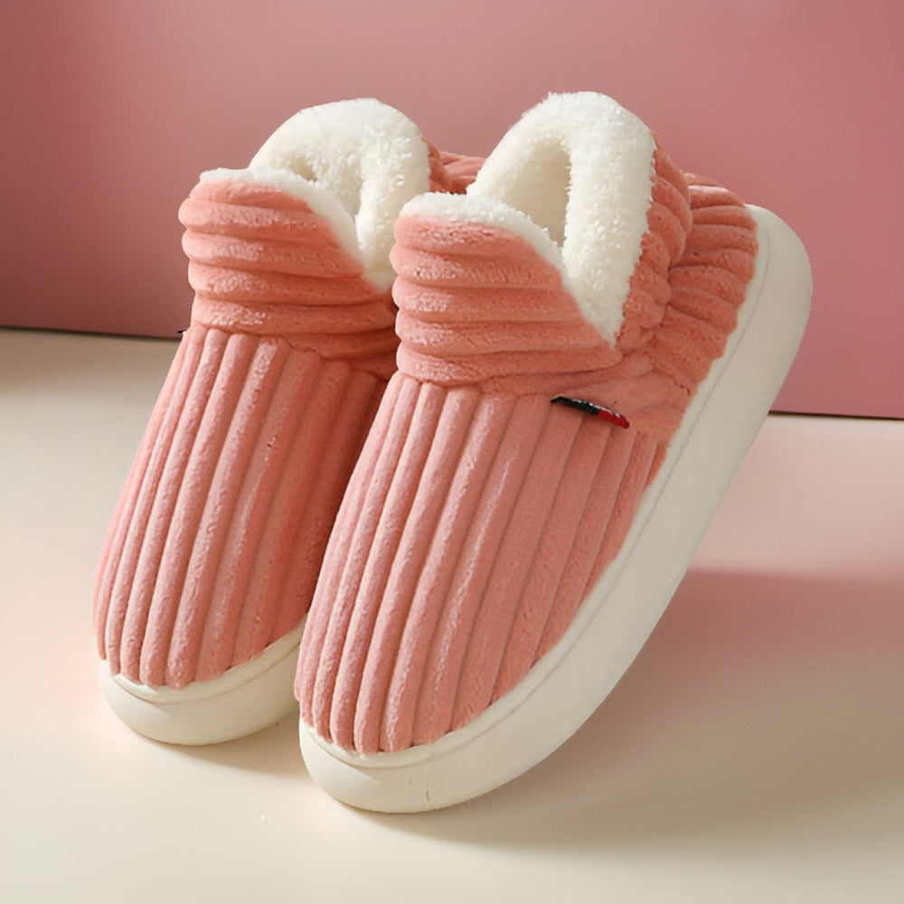 Boutique' KnusCosy Toffelstövlar för Damer - Varma, Bekväma Vinterstövlar för Inomhusbruk