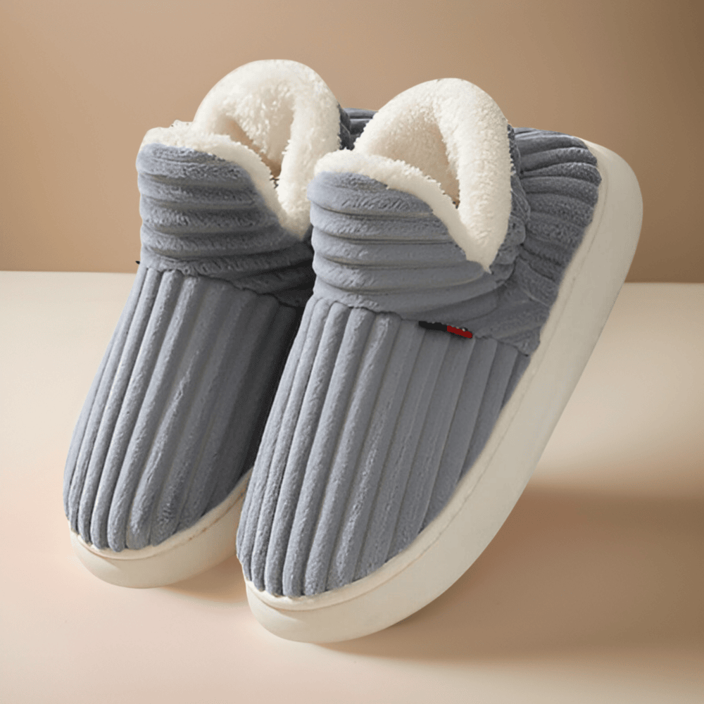 Boutique' KnusCosy Toffelstövlar för Damer - Varma, Bekväma Vinterstövlar för Inomhusbruk