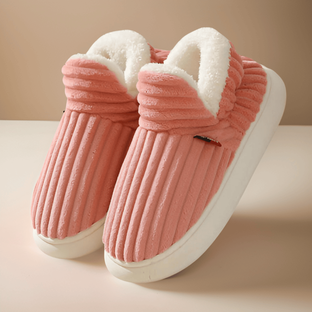 Boutique' KnusCosy Toffelstövlar för Damer - Varma, Bekväma Vinterstövlar för Inomhusbruk