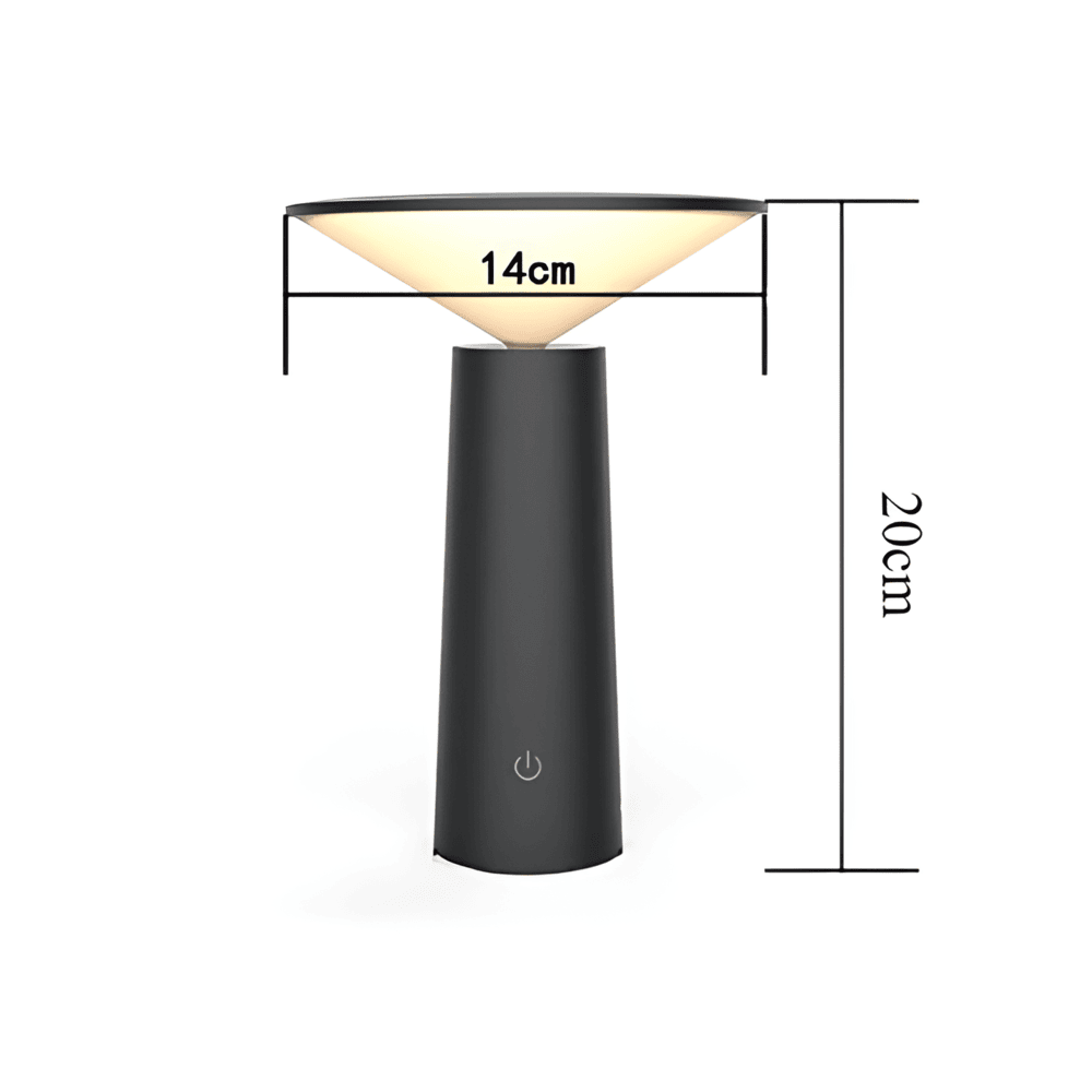 VersaLight - Bärbar LED-Nattlampa med 360° Vridbart och Dimbart Ljus