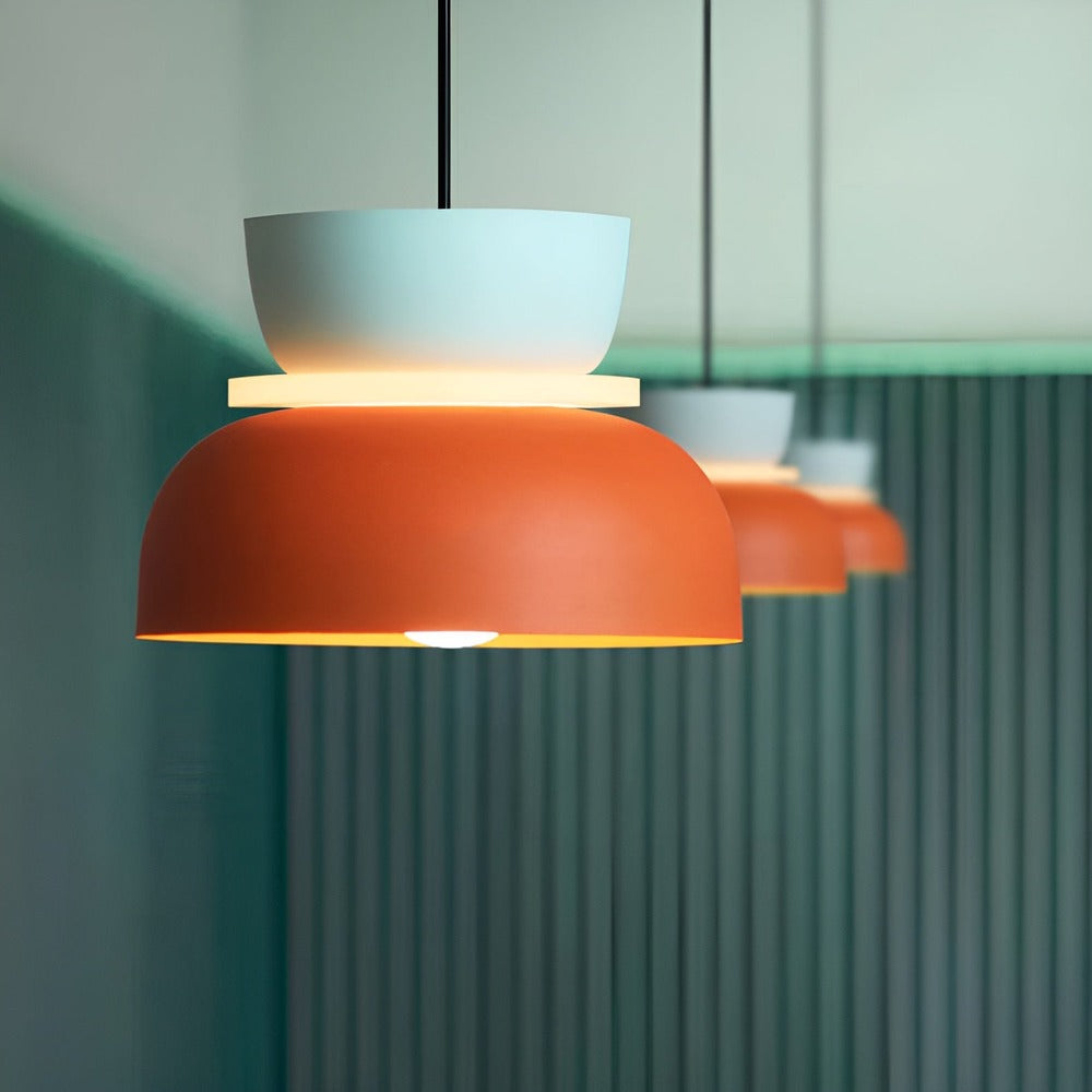 VividGlow- Vivid Metall Macaron LED-pendellampa