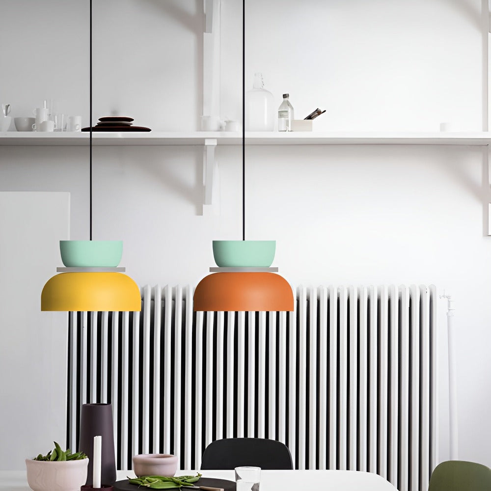 VividGlow- Vivid Metall Macaron LED-pendellampa