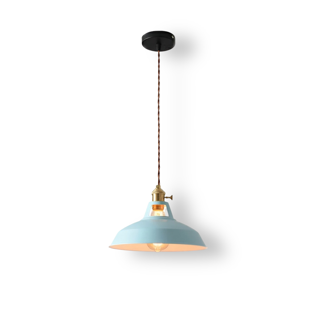 BarnFlare Taklampor - Färgglad Industriell LED Macaron Hängande Lampa