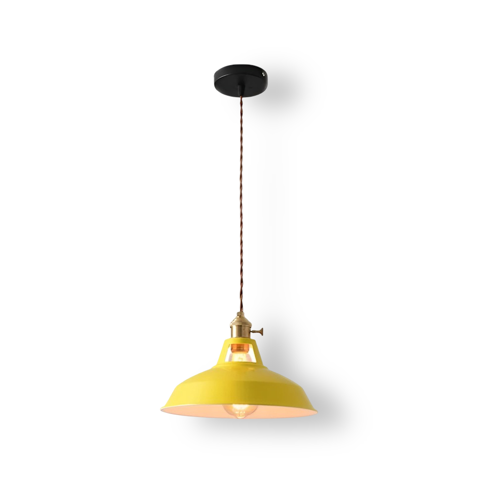 BarnFlare Taklampor - Färgglad Industriell LED Macaron Hängande Lampa