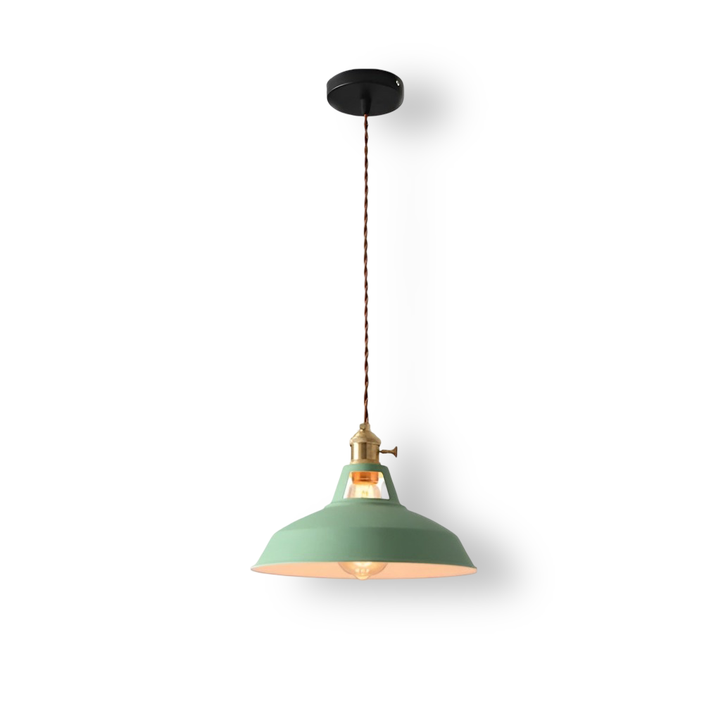 BarnFlare Taklampor - Färgglad Industriell LED Macaron Hängande Lampa