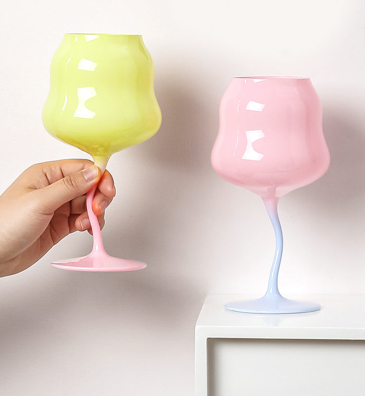 Originalt oregelbundet vinglas - 473 ml Elegant glas för elegant drickande 5