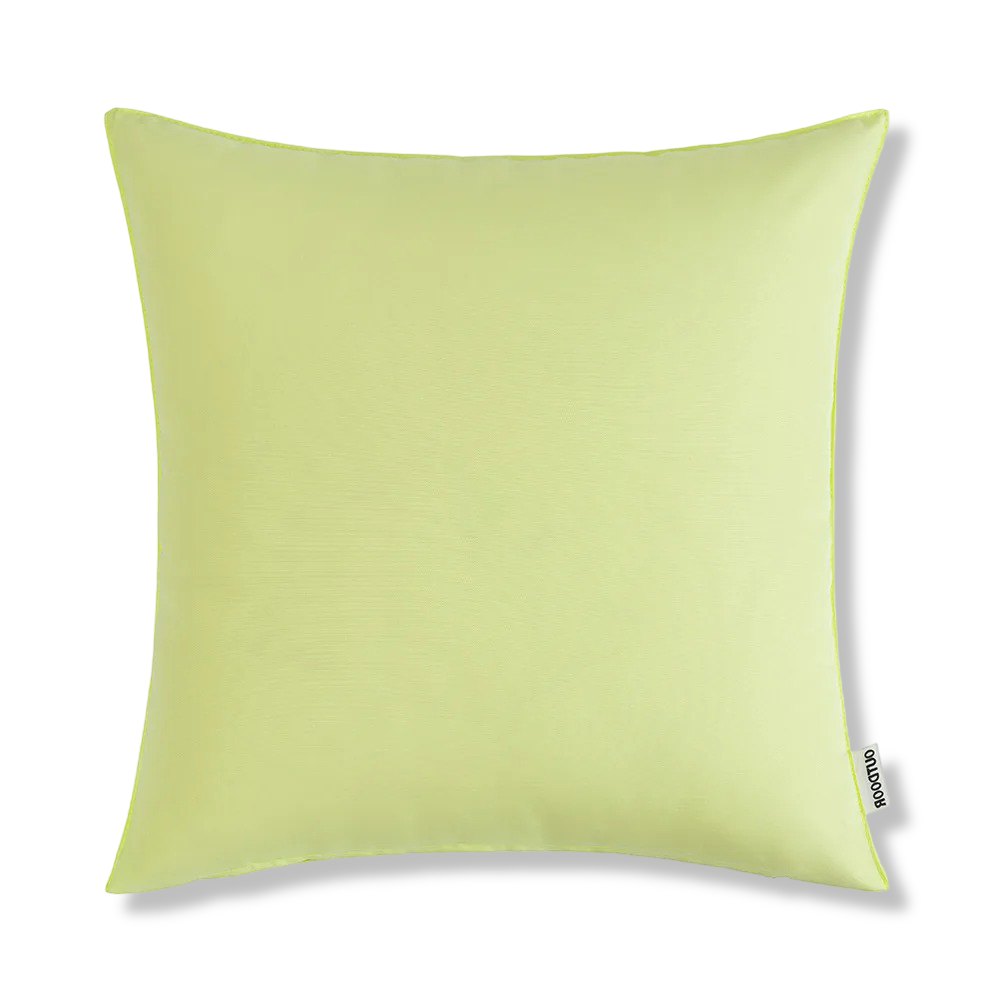 Utomhus Kuddöverdrag 45x45 cm Väderbeständigt – Rustikt linne-look kudde för trädgård & terrass – Vattenavvisande