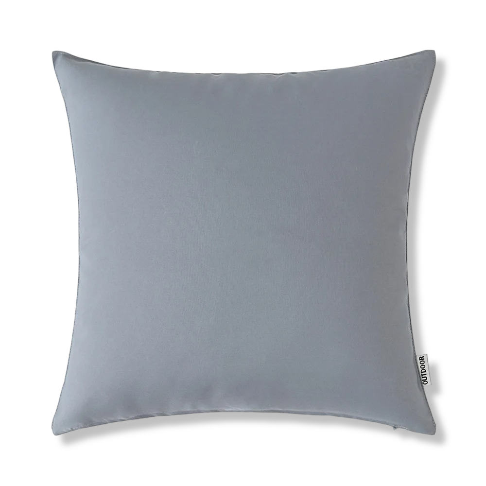 Utomhus Kuddöverdrag 45x45 cm Väderbeständigt – Rustikt linne-look kudde för trädgård & terrass – Vattenavvisande