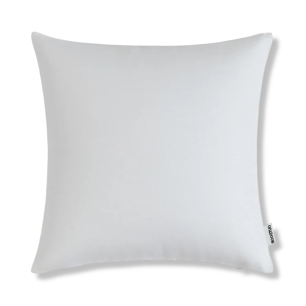 Utomhus Kuddöverdrag 45x45 cm Väderbeständigt – Rustikt linne-look kudde för trädgård & terrass – Vattenavvisande