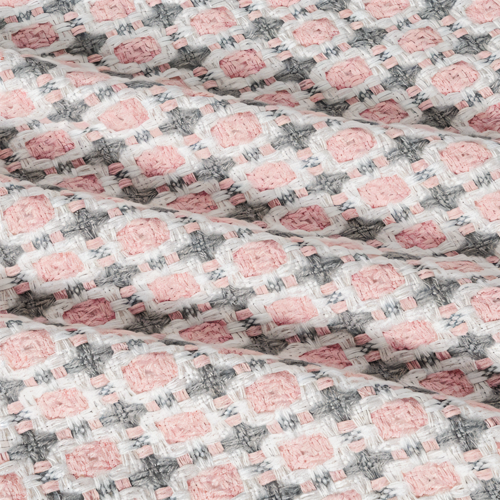 PeaKnit Plaid - Multifunktionell Filt - Livfull Polyester Fleece Filt med Fransar