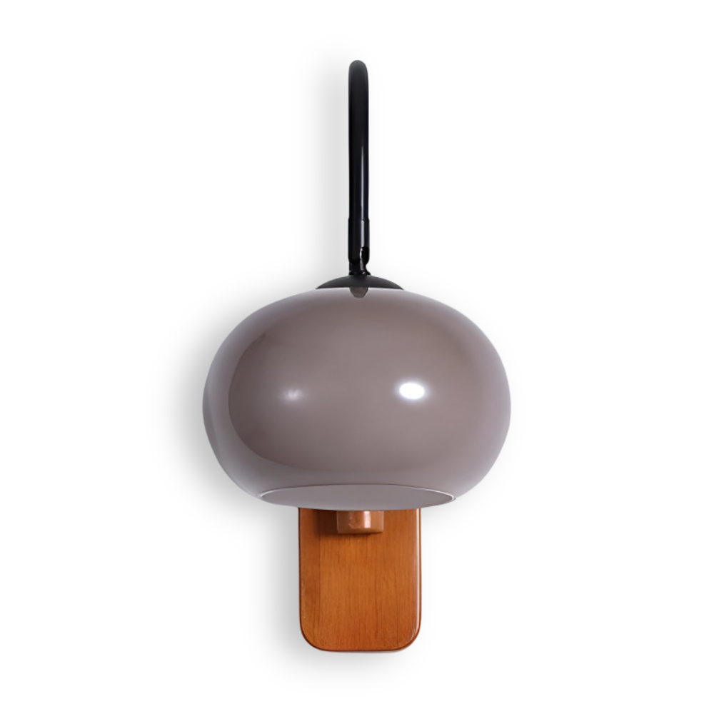 Persi Vägglampa - Persimon Glas Vägglampa - Bauhaus Vägglampa Design - Sovrum Vägglampor LED