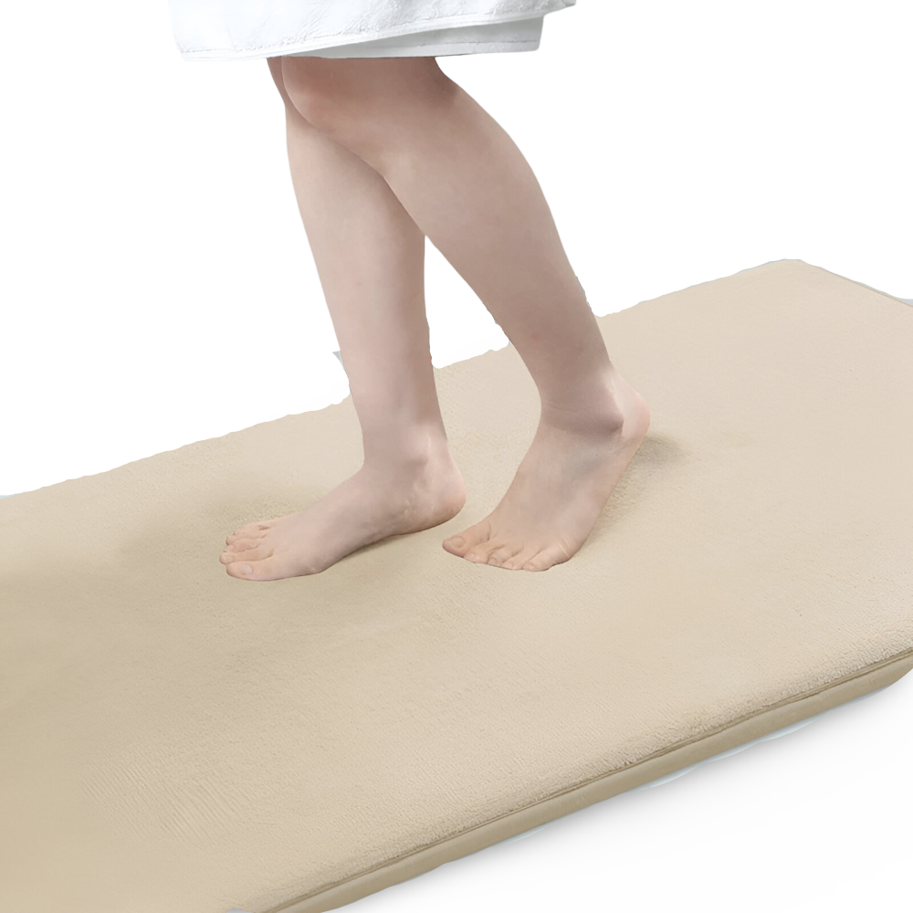 Plushig, Absorberande Badmatta - Halkfri Badmatta för mer Säkerhet och Komfort