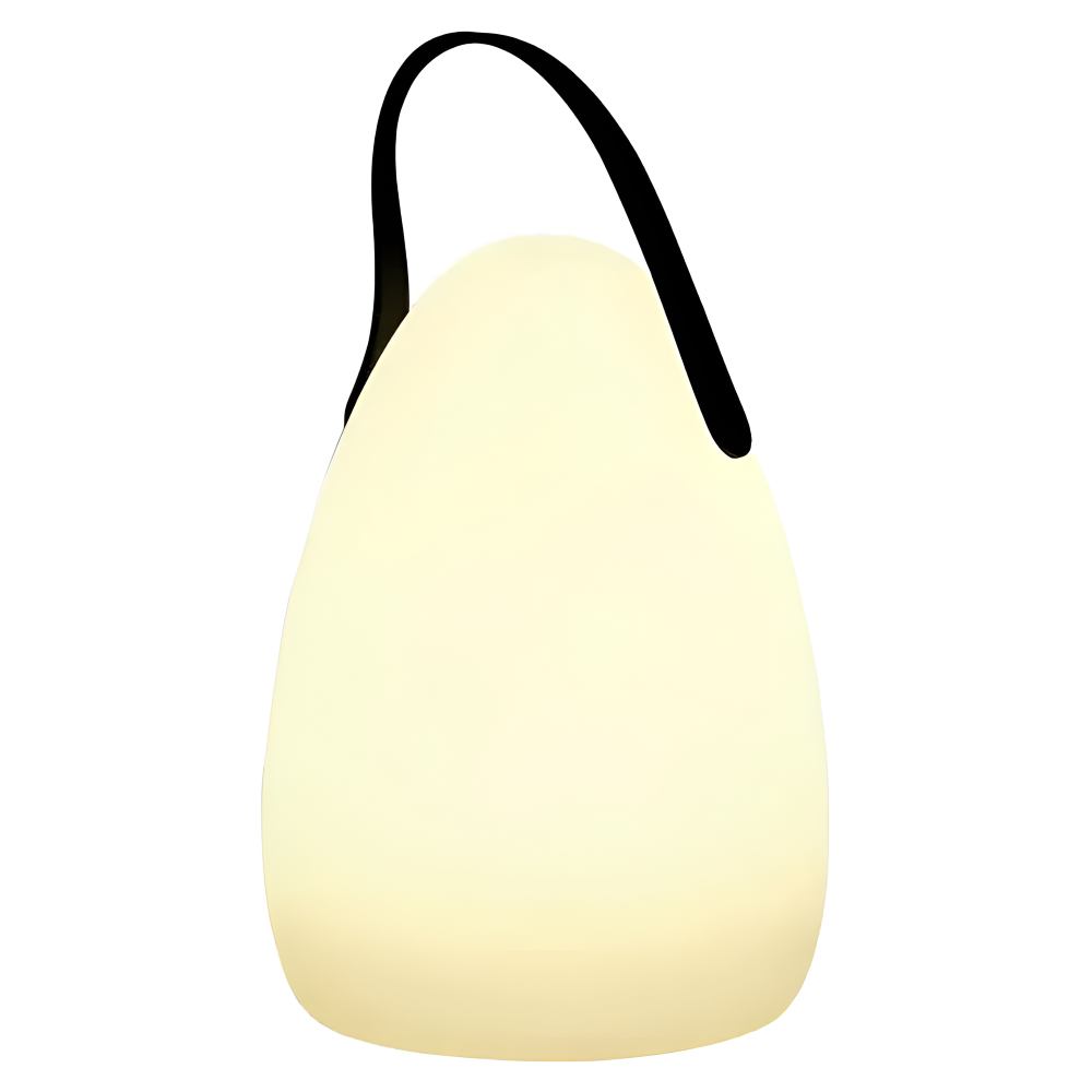 Bärbar Geometrisk Trådlös Bordslampa - LED Bordslampa
