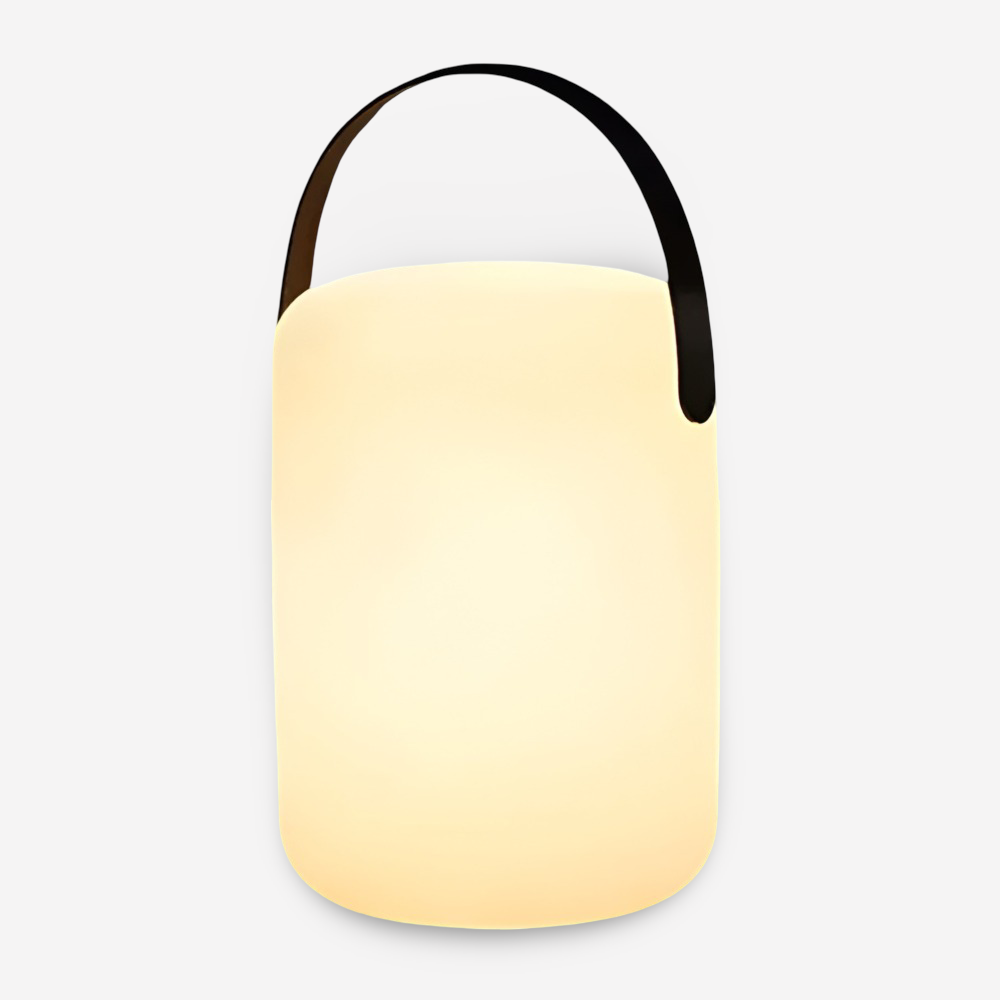 Bärbar Geometrisk Trådlös Bordslampa - LED Bordslampa
