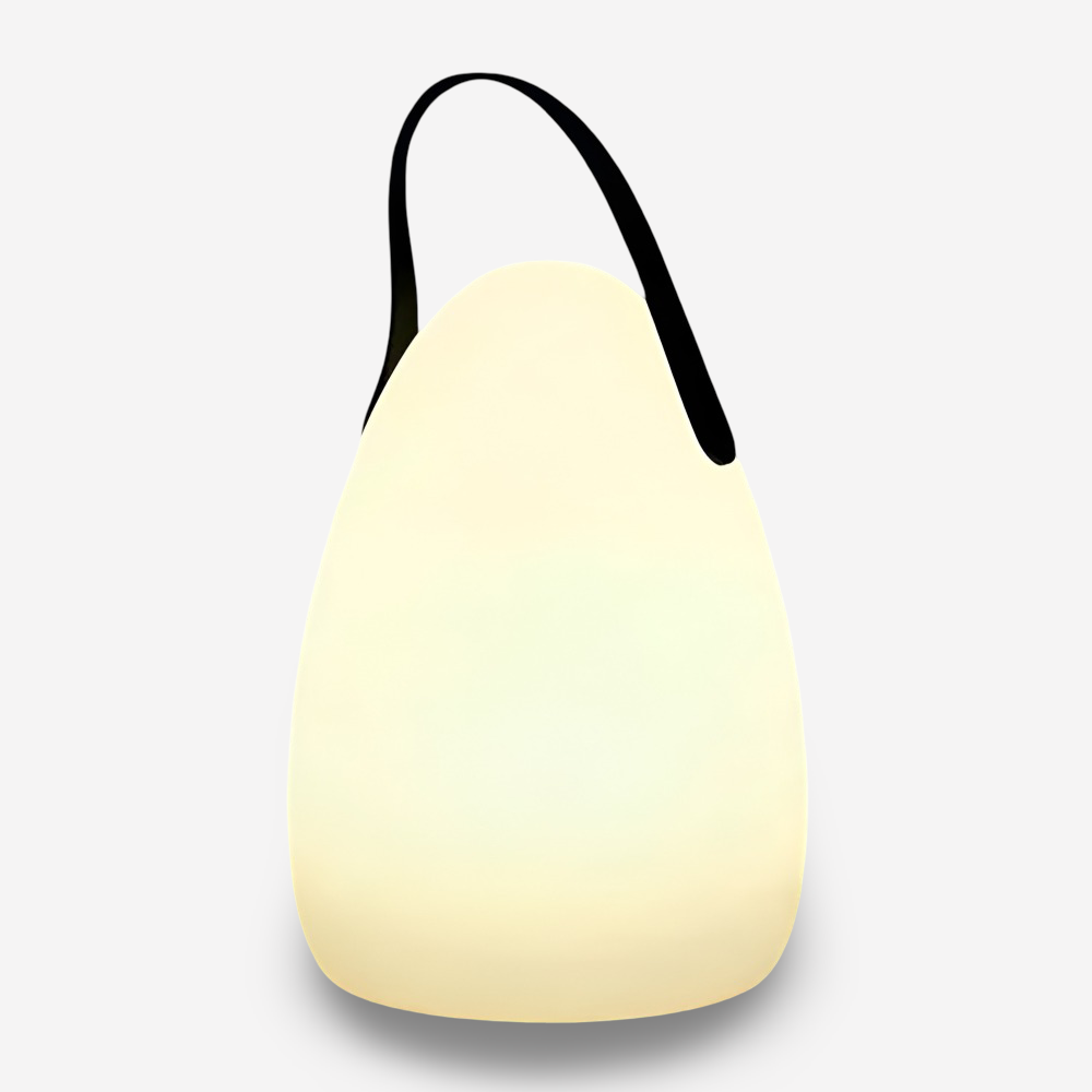 Bärbar Geometrisk Trådlös Bordslampa - LED Bordslampa