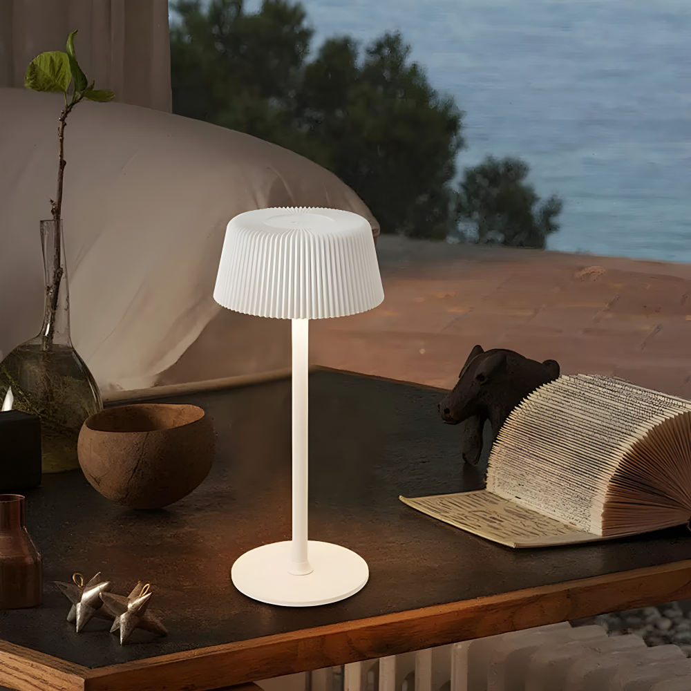 Bärbar Återuppladdningsbar Touch-Control LED Bordslampa - Trådlös Ambientbelysningslösning