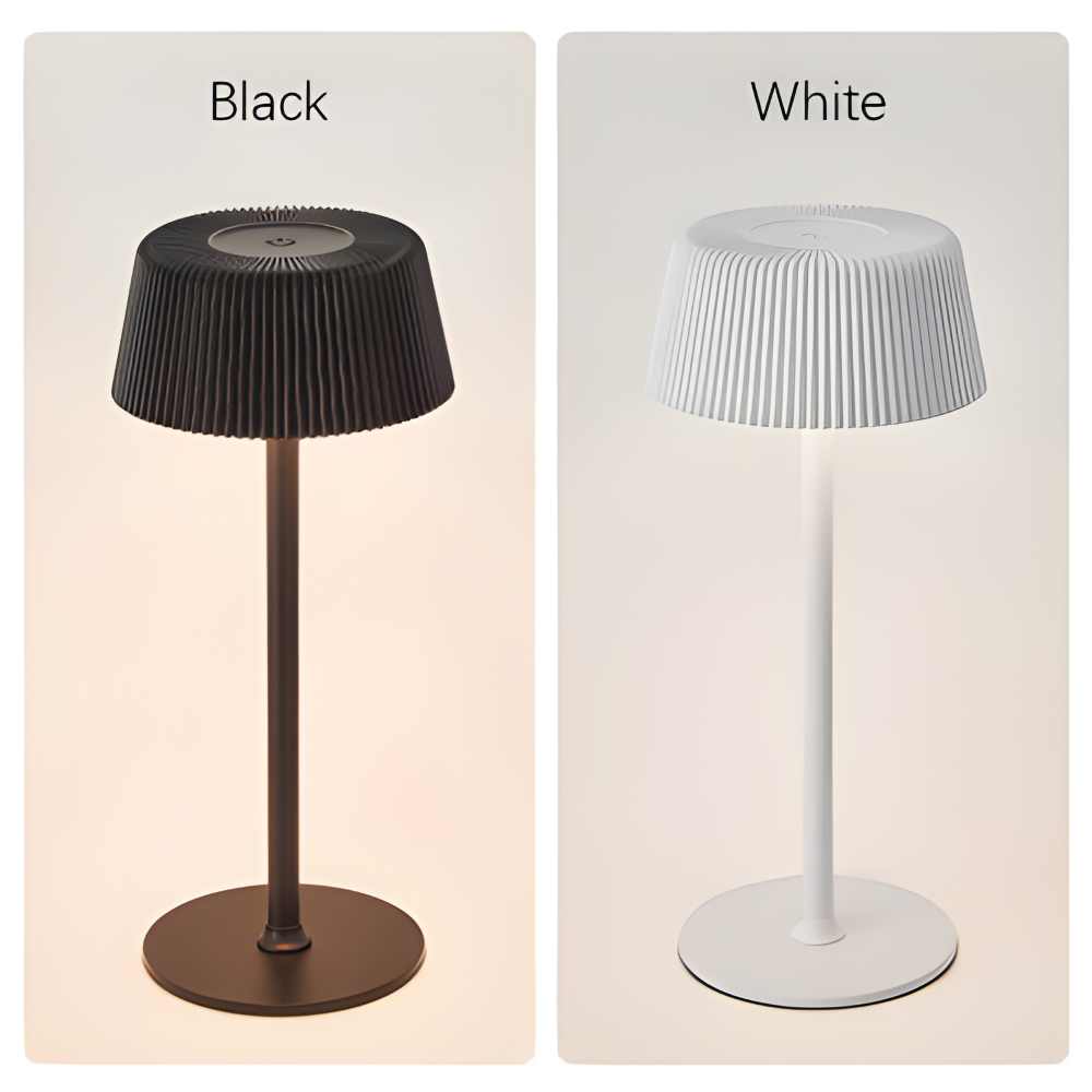 Bärbar Återuppladdningsbar Touch-Control LED Bordslampa - Trådlös Ambientbelysningslösning