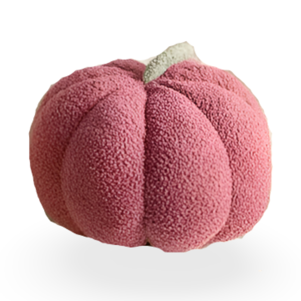 Pumpkin Cush - Texturerad Pumpa Plyschkudde