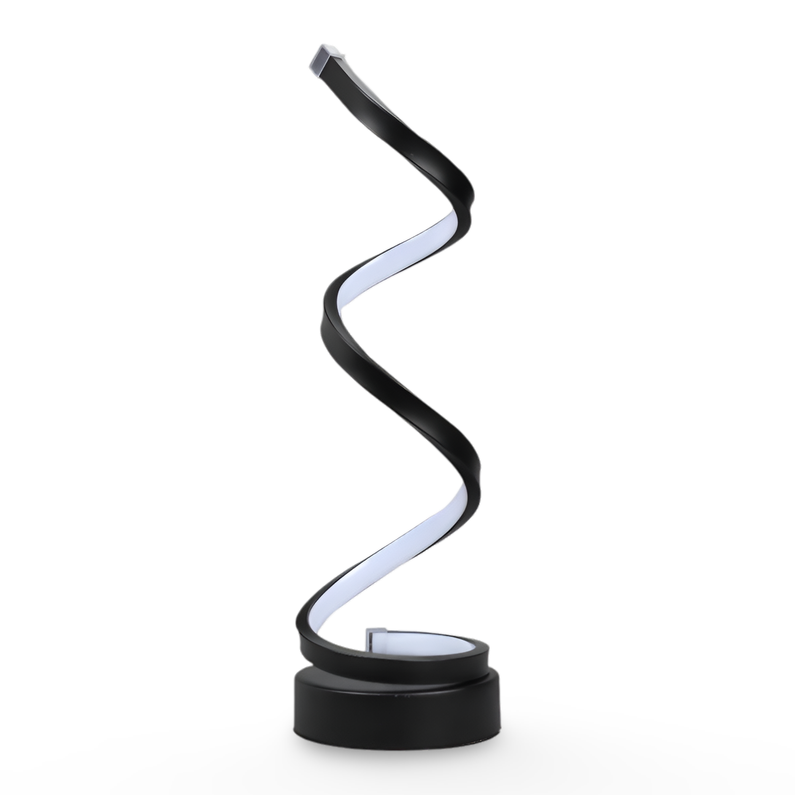 Radiant Curve - Spiralformad LED-Bordslampa med Touchkontroll