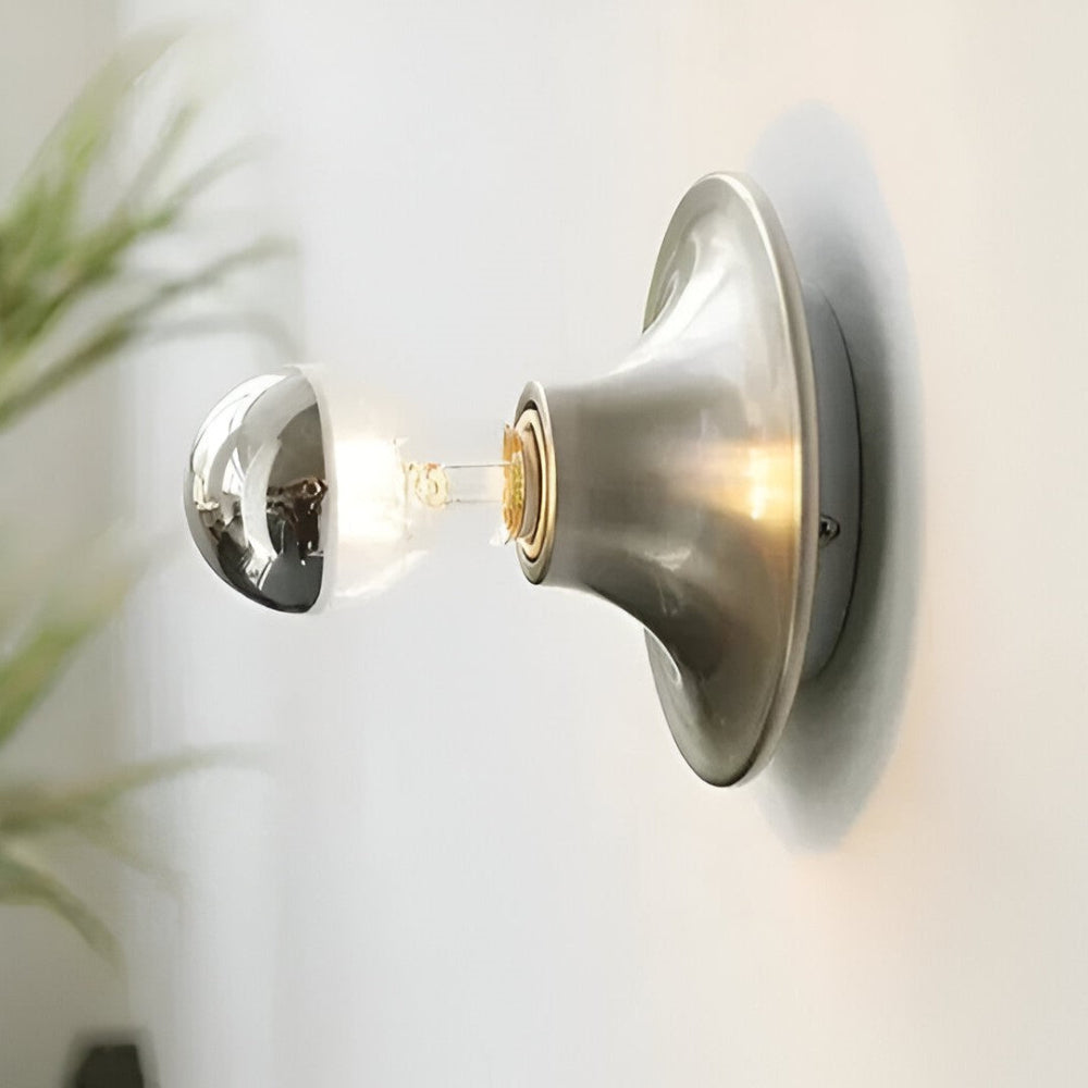 Retro Inspirerad Vägglampa med Inbyggd Belysning
