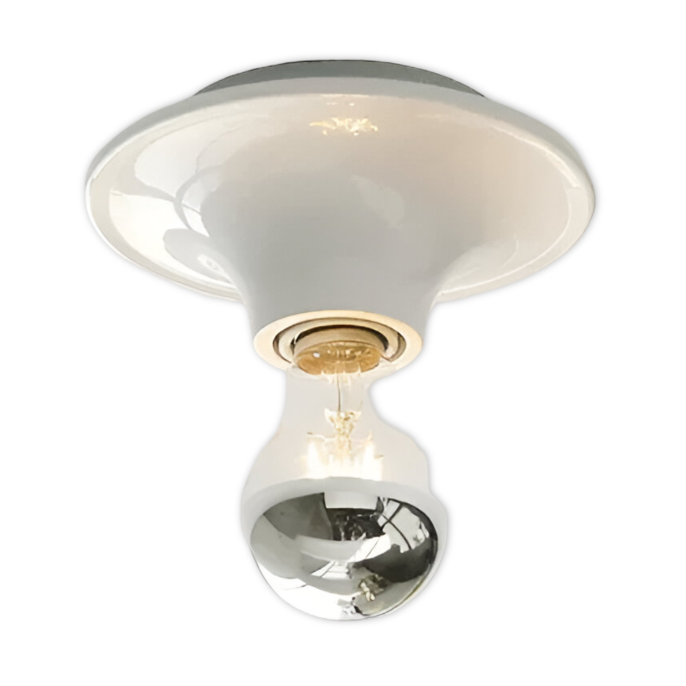 Retro Inspirerad Vägglampa med Inbyggd Belysning