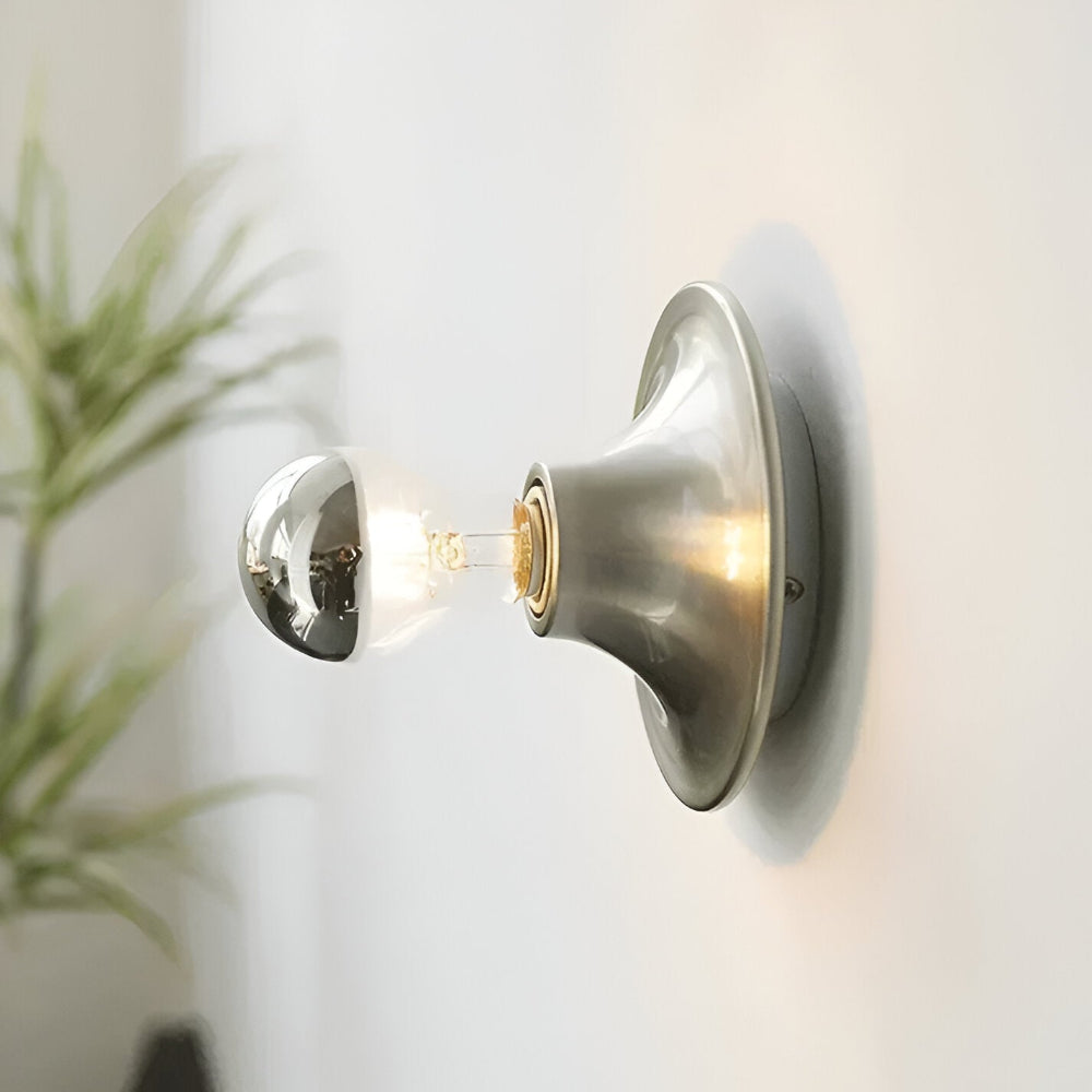 Retro Inspirerad Vägglampa med Inbyggd Belysning