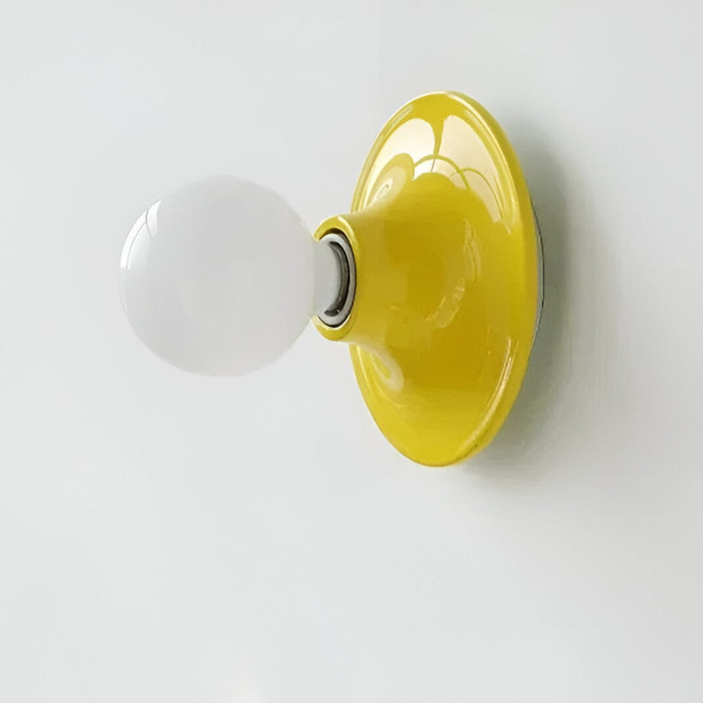 Retro Inspirerad Vägglampa med Inbyggd Belysning