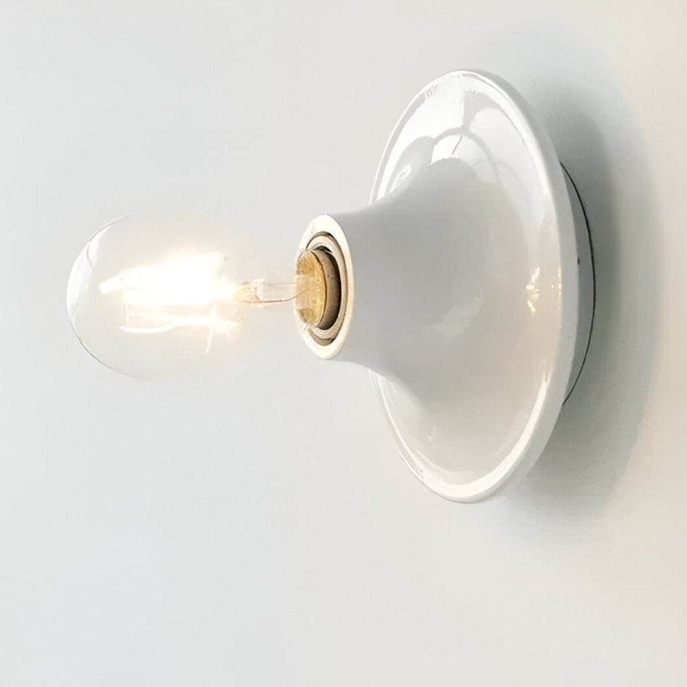 Retro Inspirerad Vägglampa med Inbyggd Belysning