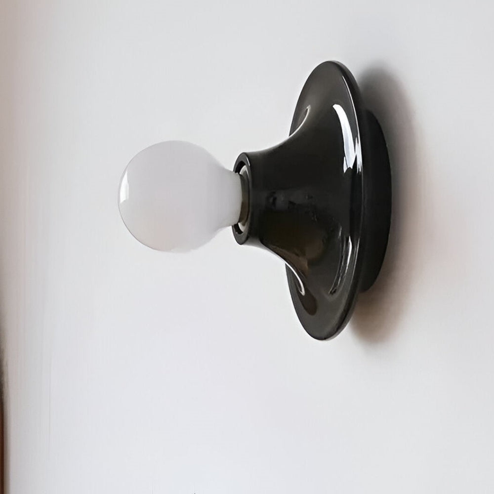 Retro Inspirerad Vägglampa med Inbyggd Belysning