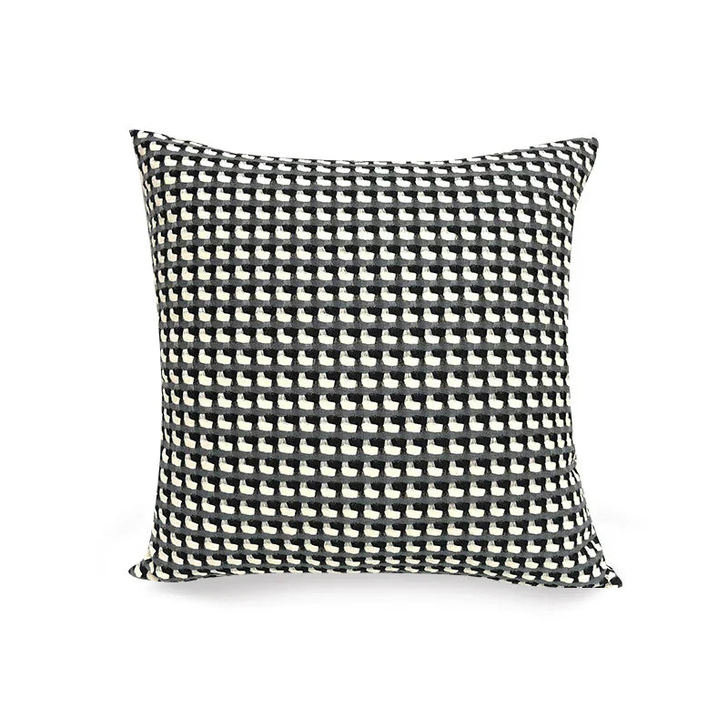Kuddfodral Geometriskt Mönster 45x45 cm
