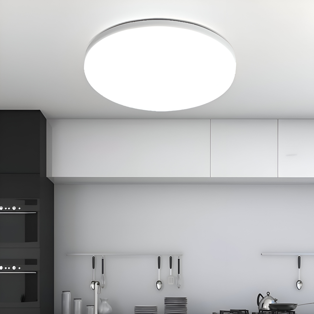 SlimCirc Taklampa - Rund LED-lampa - Tunna köksarmaturer