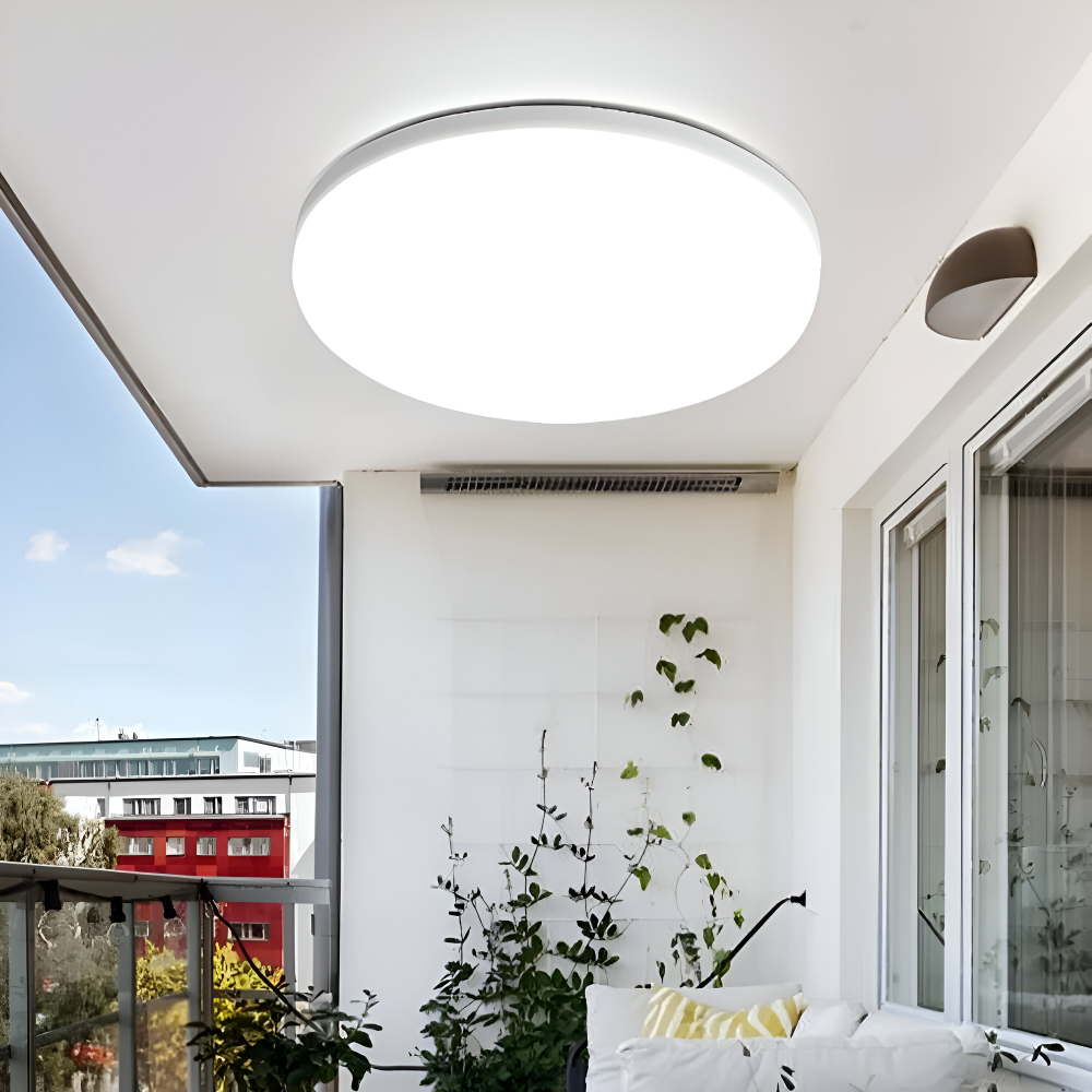 SlimCirc Taklampa - Rund LED-lampa - Tunna köksarmaturer