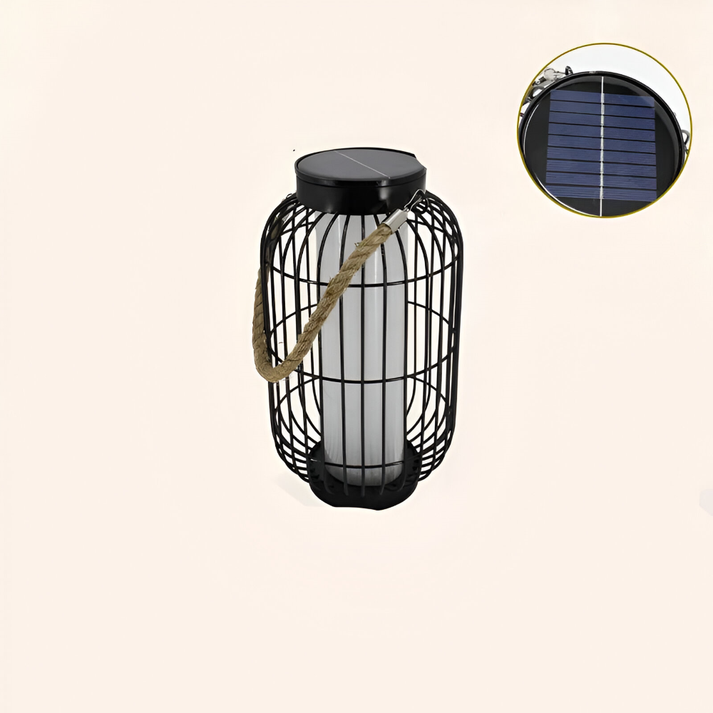 Solarlampa LED Ljus - Solarbetriven Trädgårdslampa för Miljövänlig Belysning