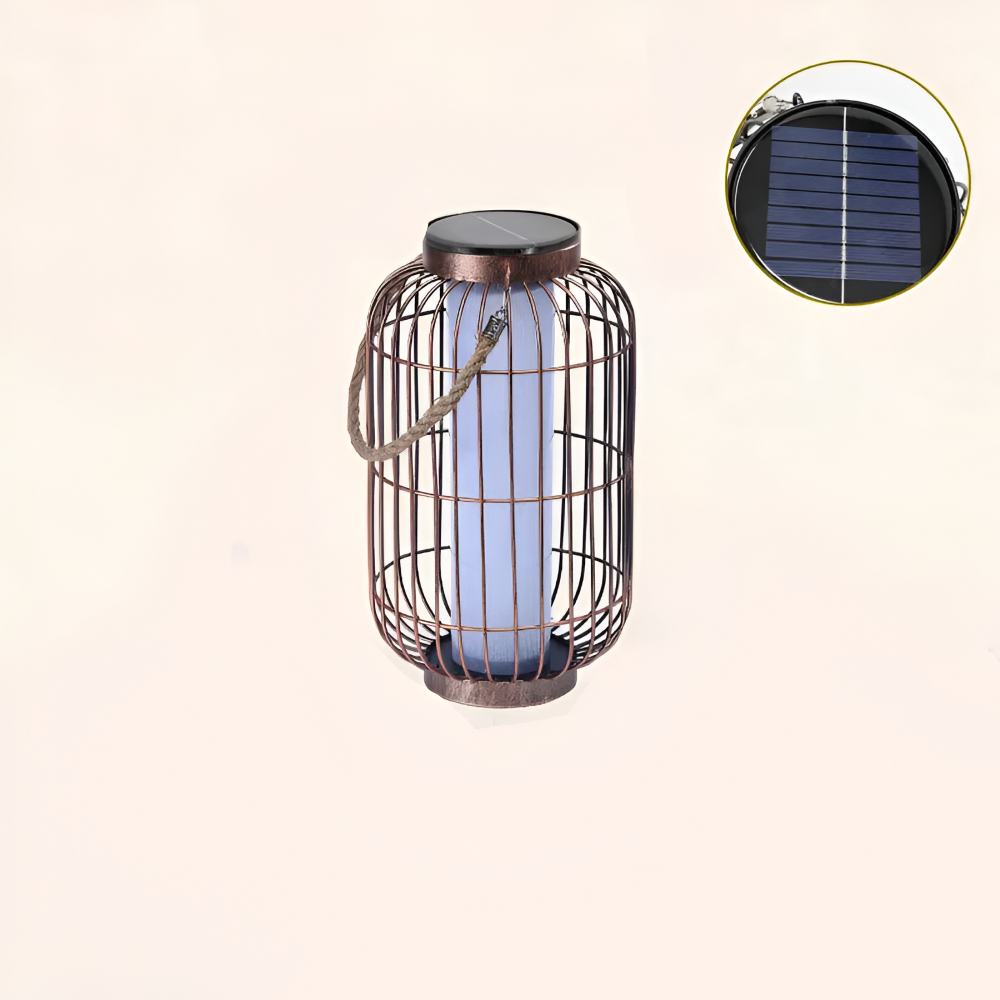 Solarlampa LED Ljus - Solarbetriven Trädgårdslampa för Miljövänlig Belysning