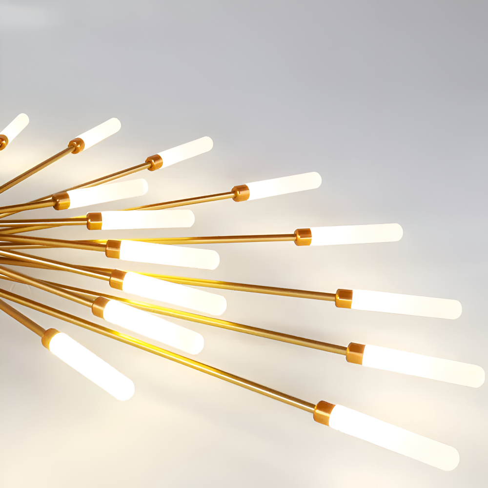 SpiraBright - Lyxig Fyrverkeridesign Nordisk LED Taklampa