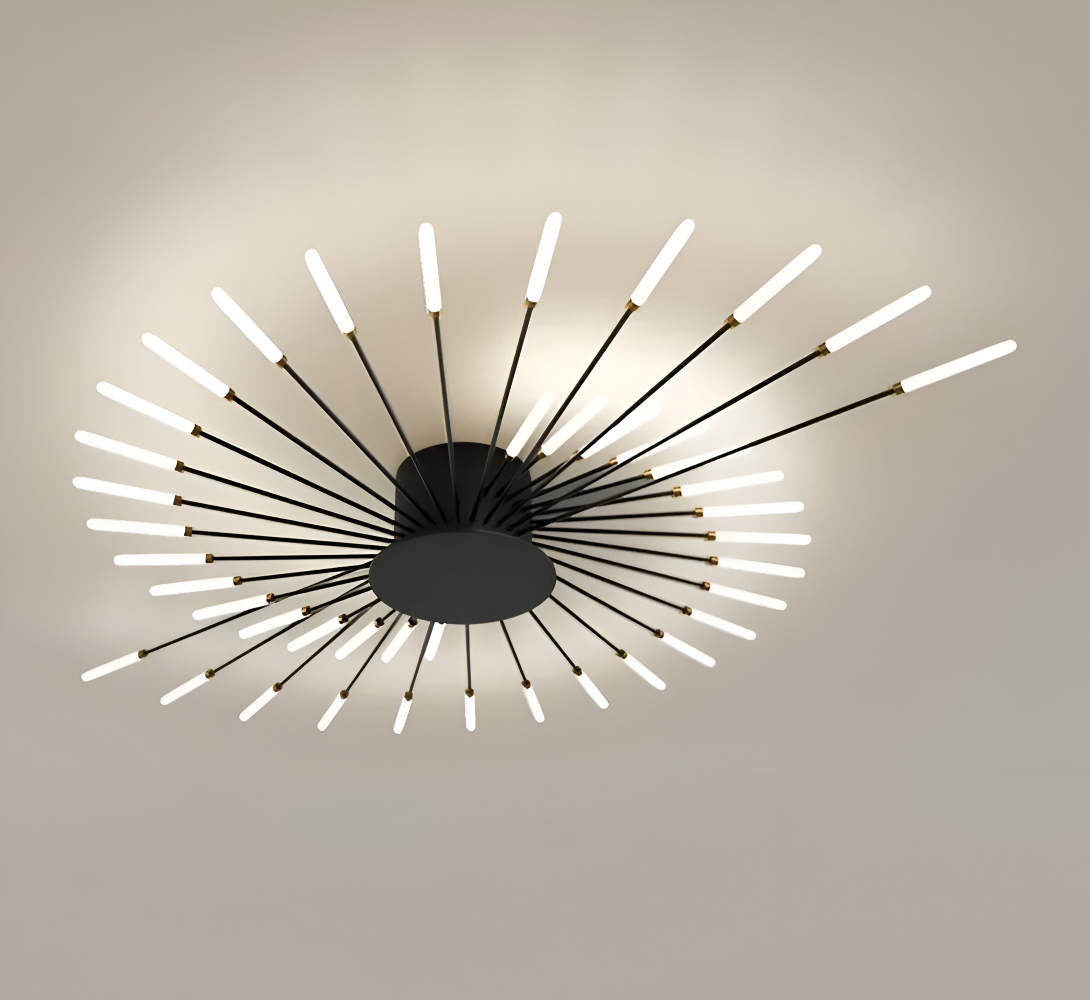 SpiraBright - Lyxig Fyrverkeridesign Nordisk LED Taklampa