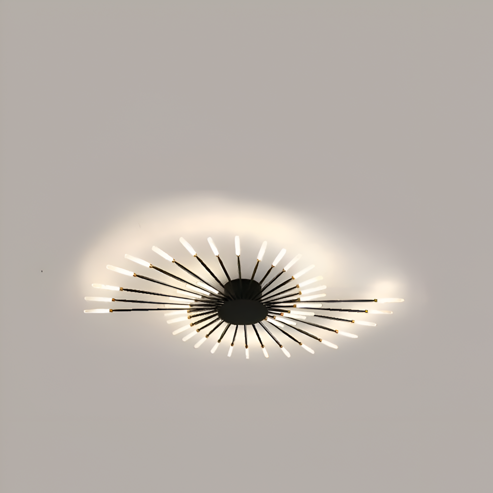 SpiraBright - Lyxig Fyrverkeridesign Nordisk LED Taklampa