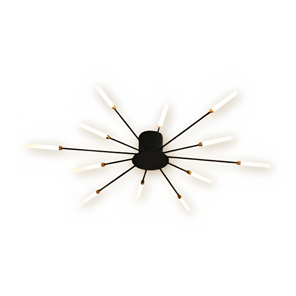 SpiraBright - Lyxig Fyrverkeridesign Nordisk LED Taklampa