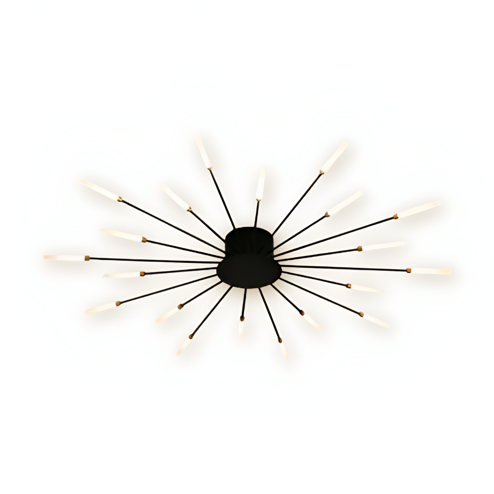 SpiraBright - Lyxig Fyrverkeridesign Nordisk LED Taklampa
