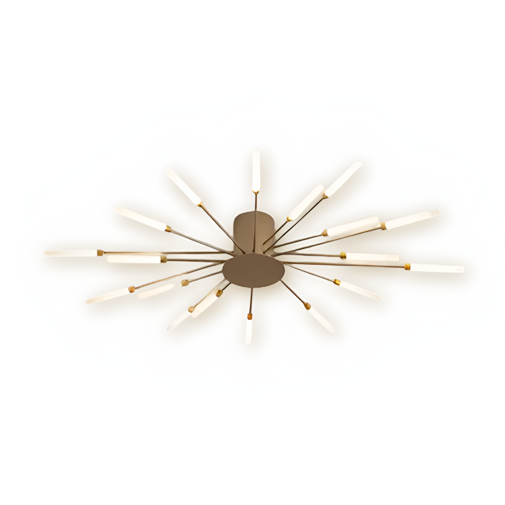 SpiraBright - Lyxig Fyrverkeridesign Nordisk LED Taklampa