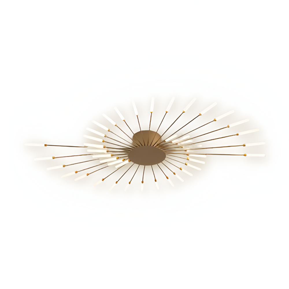 SpiraBright - Lyxig Fyrverkeridesign Nordisk LED Taklampa